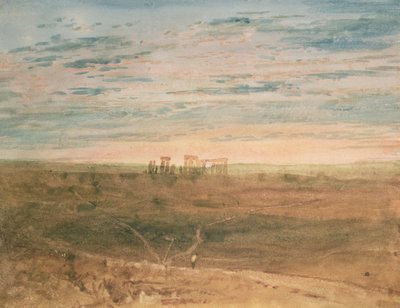 Stonehenge by Joseph Mallord William Turner